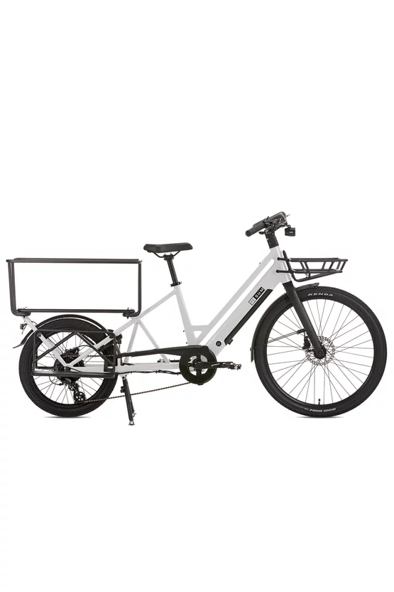 Bicicletă familie electrică Sum Alpa Alb, motor Bafang 250W 45Nm, baterie 10Ah 36V picture - 1