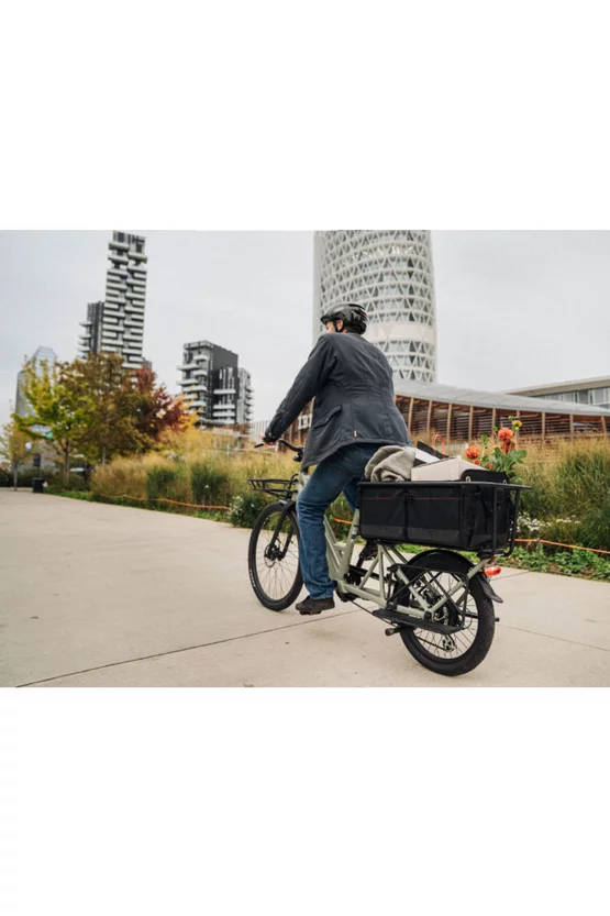 Bicicletă familie electrică Sum Alpa Alb, motor Bafang 250W 45Nm, baterie 10Ah 36V picture - 7