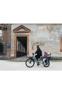 Bicicletă familie electrică Sum Alpa Alb, motor Bafang 250W 45Nm, baterie 10Ah 36V picture - 8