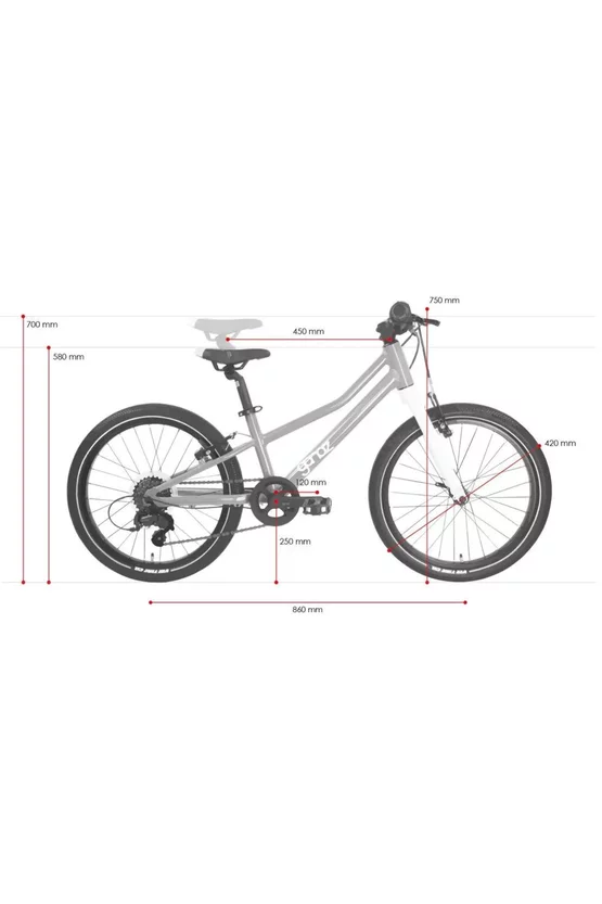 Bicicletă copii MTB Ganaz Ultralight 20 inch, Albastru picture - 11