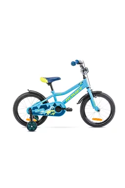 Bicicleta pentru copii Romet Tom 16 Albastru/Verde 2022 S/9