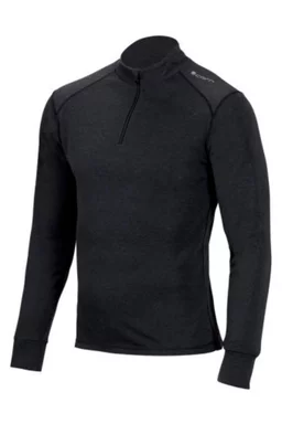 Bluză underwear Cairn Warm 180 M, Negru