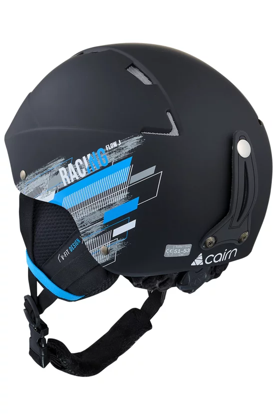 Casca Cairn Flow J Racing Negru mat picture - 2