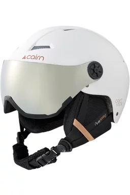 Casca Cairn Orbit Visor Mat White Coffee