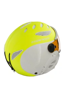 Cască cu vizieră Mango Cusna Pro, Alb/Galben