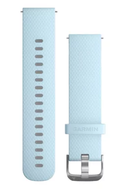 Curea smartwatch Garmin Quickfit 20 mm, Silicon, Albastru