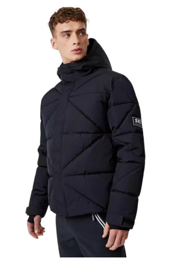 Geacă Jack Wills Diamond Puffer SN31 Negru picture - 1