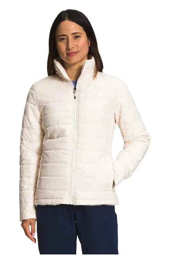 Geacă outdoor reversibilă The North Face Reversible Mossbud Alb picture - 1