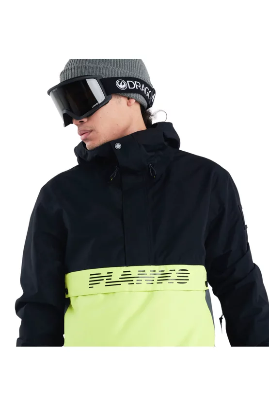 Geacă Planks Happy Days Anorak Fluoro Lime (10 k) picture - 4