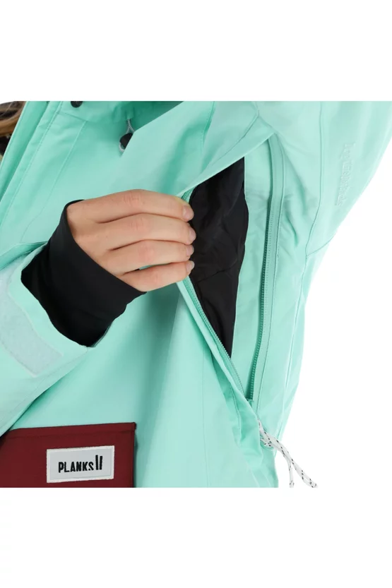 Geacă Planks Overstoke Anorak Cool Teal (10 k) picture - 10