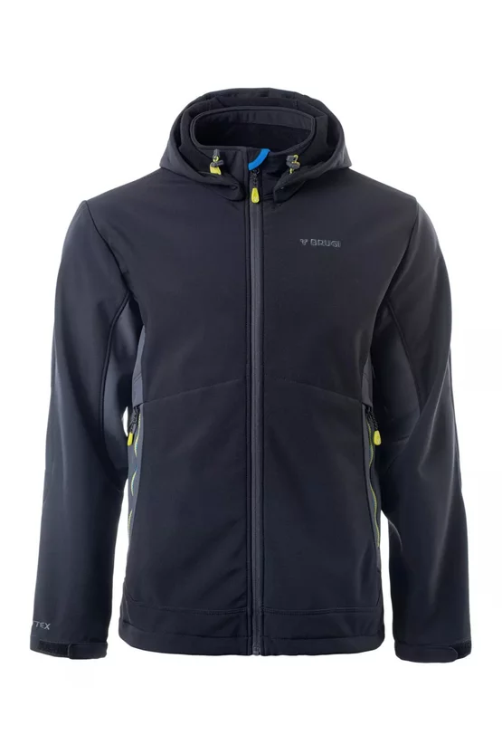 Jachetă softshell Brugi 4NAY Negru/Gri picture - 2