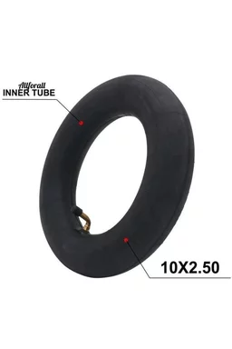 Pachet 10 x Cameră 10x2.5 cu valvă îndoită la 90 de grade pentru Kugoo, JetBlade, QuickVolt, Vsett, Zero (10xL-4)