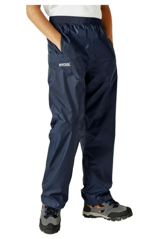 Pantaloni ploaie Regatta Pack It Jr., Albastru picture - 1