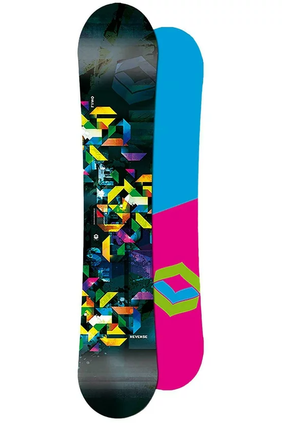 Placă Snowboard FTWO SNB Reverse Black/Yellow/Pink picture - 3