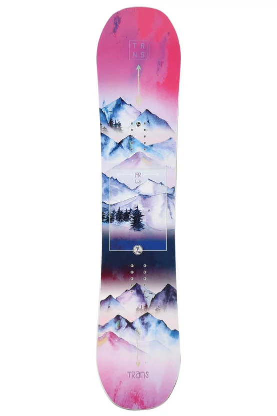 Wing Rocker Design Snowboard Placă Snowboard Copii Trans FR Pink | RaSport