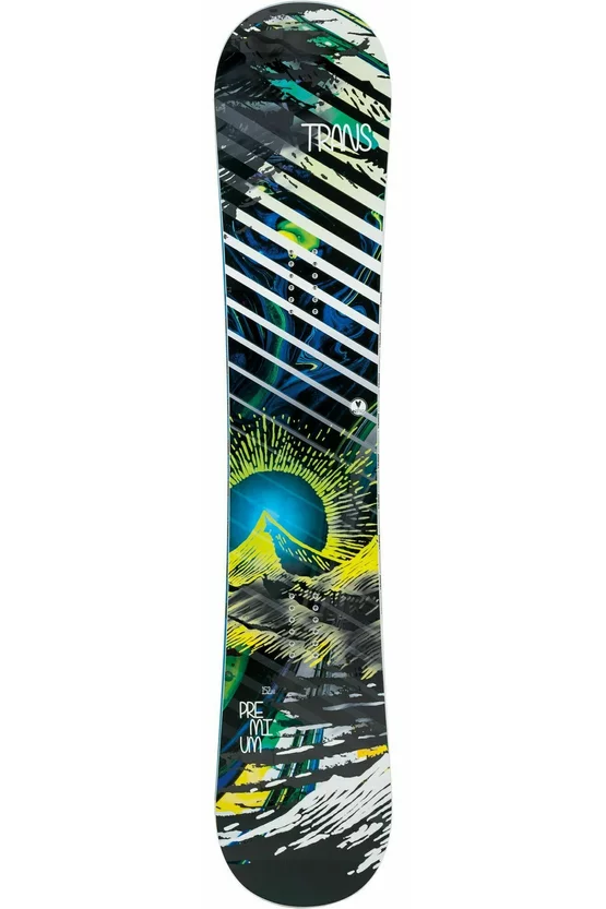 Placă Snowboard Trans Premium Black Green picture - 1