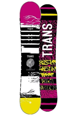 Placă Snowboard Trans Premium Pink/Black/White/Yellow picture - 2