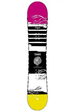 Placă Snowboard Trans Premium Pink/Black/White/Yellow picture - 1