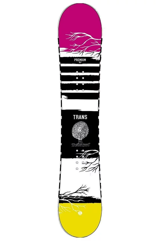 Placă Snowboard Trans Premium Pink/Black/White/Yellow picture - 1