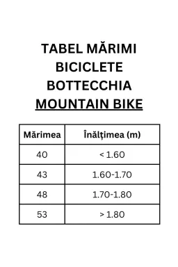 Bicicleta Bottecchia 107 27.5 MTB Disk TY500 21S CA4 Alb/Turcoaz