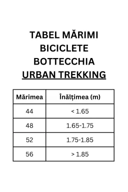 Bicicleta Bottecchia 212 28 Trekking Urban MONOTUBO TY500 7S D C48 Gri inchis