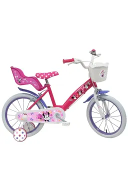 Bicicletă Denver Minnie 16 inch, Roz/Alb