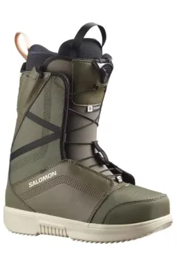 Boots Salomon Scarlet Army Green