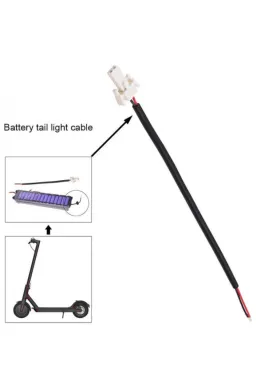 Cablu de conectare pentru baterie la lumină spate M365/Pro/1S/Pro 2/Mi 3 (M-61)