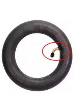 Cameră trotinetă 8,5x2 (50-134) cu valvă îndoită la 45 de grade (L-7)