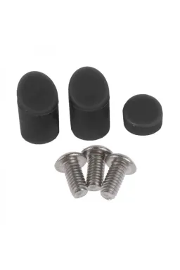 Capac filetat din cauciuc aripă spate + șuruburi M365/Pro/1S (M-50B)