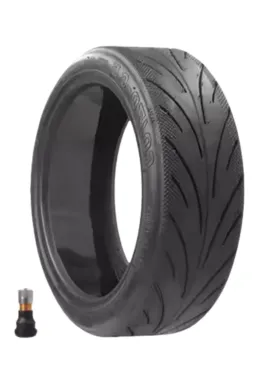 Cauciuc tubeless cu slime + valvă dreaptă 60/70-6.5 pentru Ninebot G30/G30D/G30P (L-8D)