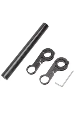 Ghidon extensie pentru trotinete/biciclete Negru 20 mm (T-26)