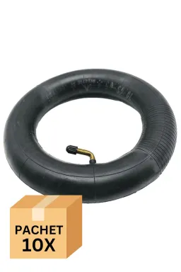 Pachet 10 x Cameră 85/65-6.5 cu valvă îndoită la 0 grade pentru Kugoo, Ninebot (10xL-1C)