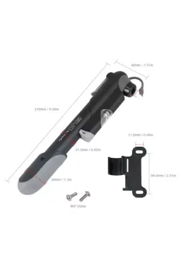 Pachet Pompa de aer + Furtun extensie pentru trotinete electrice (T-19+T-18A)