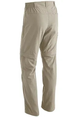 Pantaloni 2 în 1 scurți și lungi Maier Sports Mai Trave Gri