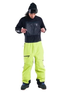 Salopetă Planks Charger 3L Shell Bib Fluoro Lime (20 k)