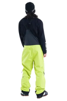 Salopetă Planks Charger 3L Shell Bib Fluoro Lime (20 k)