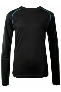 Set 2 x Bluză Hi-Tec Ravo Junior Black/Light Blue