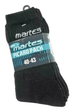 Set 3 x Șosete Martes Picaro Black/White