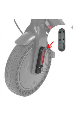 Set capace protecție roată spate și față + sticker reflectorizant M365/Pro/Pro 2/1S/Mi 3 (G-03)