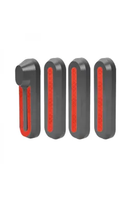 Set capace protecție roată spate și față + sticker reflectorizant M365/Pro/Pro 2/1S/Mi 3 (G-03)