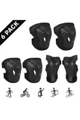 Set protecții Roxa (2 x genuchiere, 2 x cotiere, 2 x protecții încheieturi)