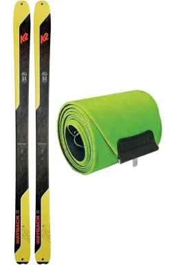 Ski de Tură K2 Way Back 84 + Piei de Focă K2