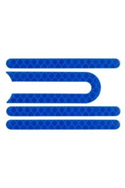 Stickere reflectorizante pentru Xiaomi M365/Pro/1S/Pro 2/Mi 3 Albastru (M-41B5)