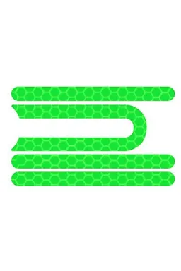 Stickere reflectorizante pentru Xiaomi M365/Pro/1S/Pro 2/Mi 3 Verde(M-41B3)