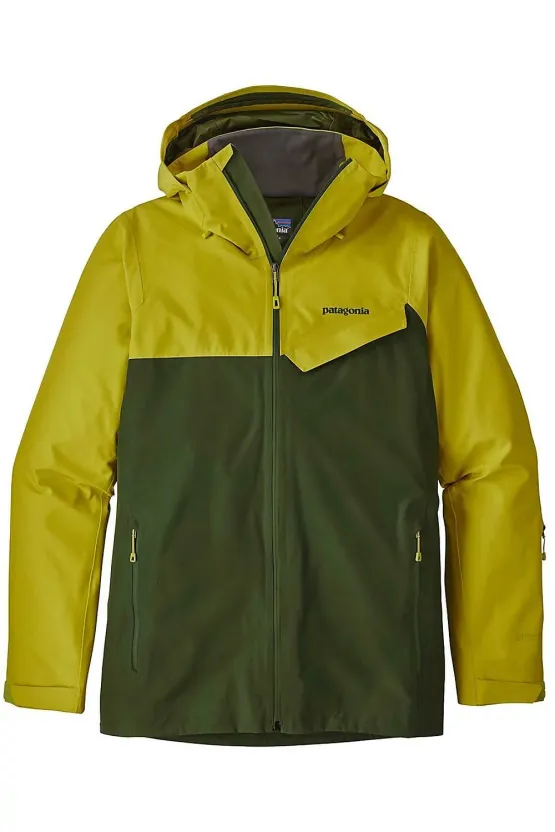 Geacă Patagonia Powder Bowl Fluid Green (Membrană dublă GORE-TEX) picture - 1