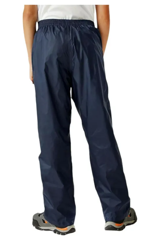 Pantaloni ploaie Regatta Pack It Jr., Albastru picture - 2