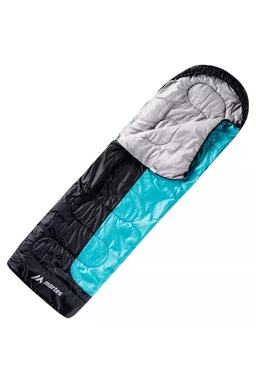 Sac de dormit Martes Ourens II Negru/Turcoaz