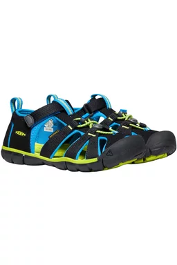 Sandale Keen Seacamp II CNX Negru/Turcoaz picture - 3