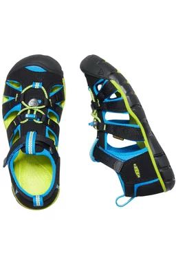 Sandale Keen Seacamp II CNX Negru/Turcoaz picture - 4